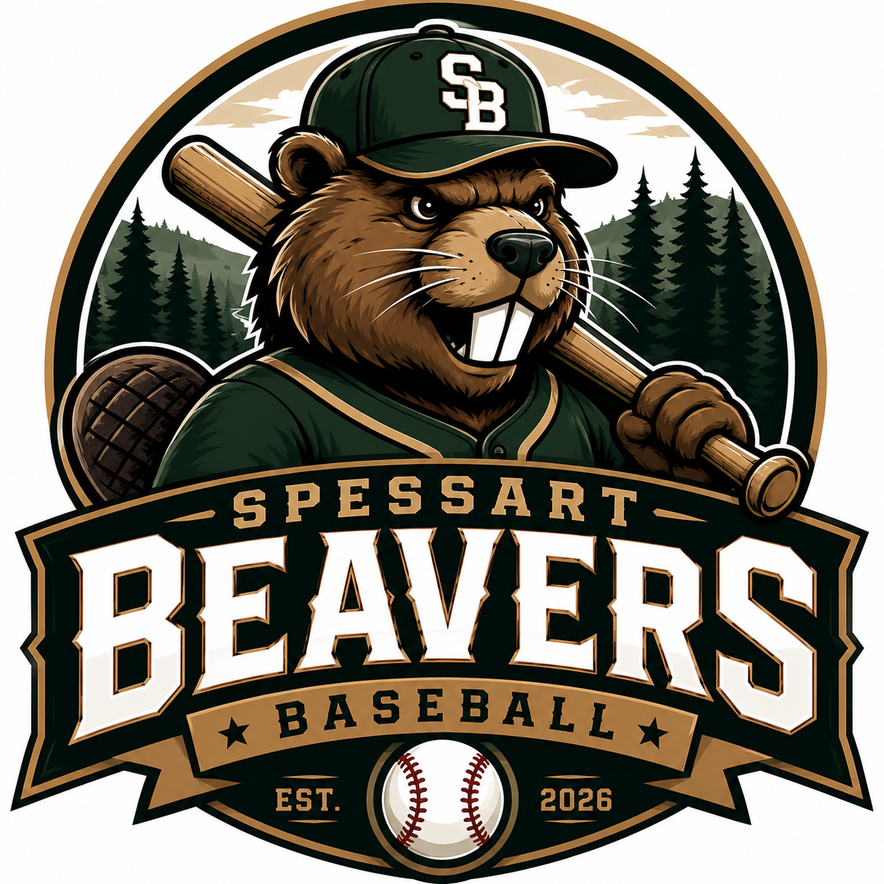 Spessart Beavers Baseball Logo